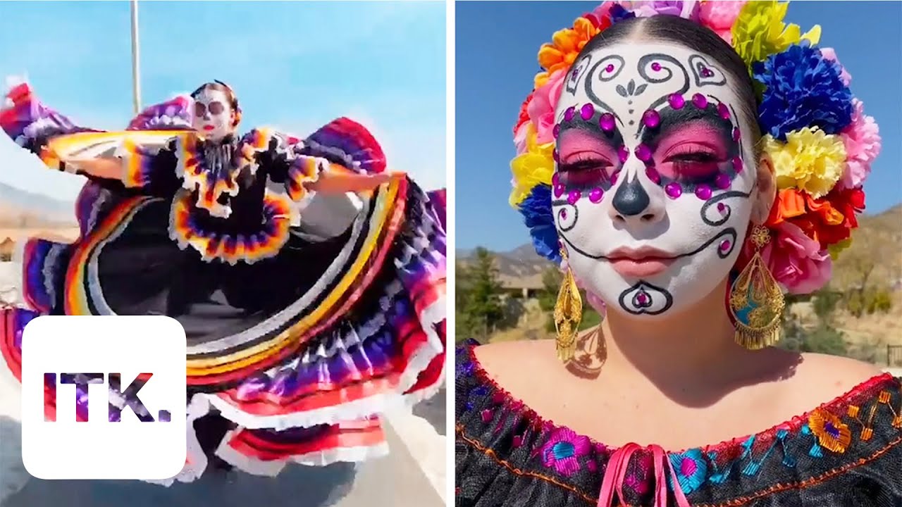 image The teen keeping Mexican dancing traditions alive on TikTok
