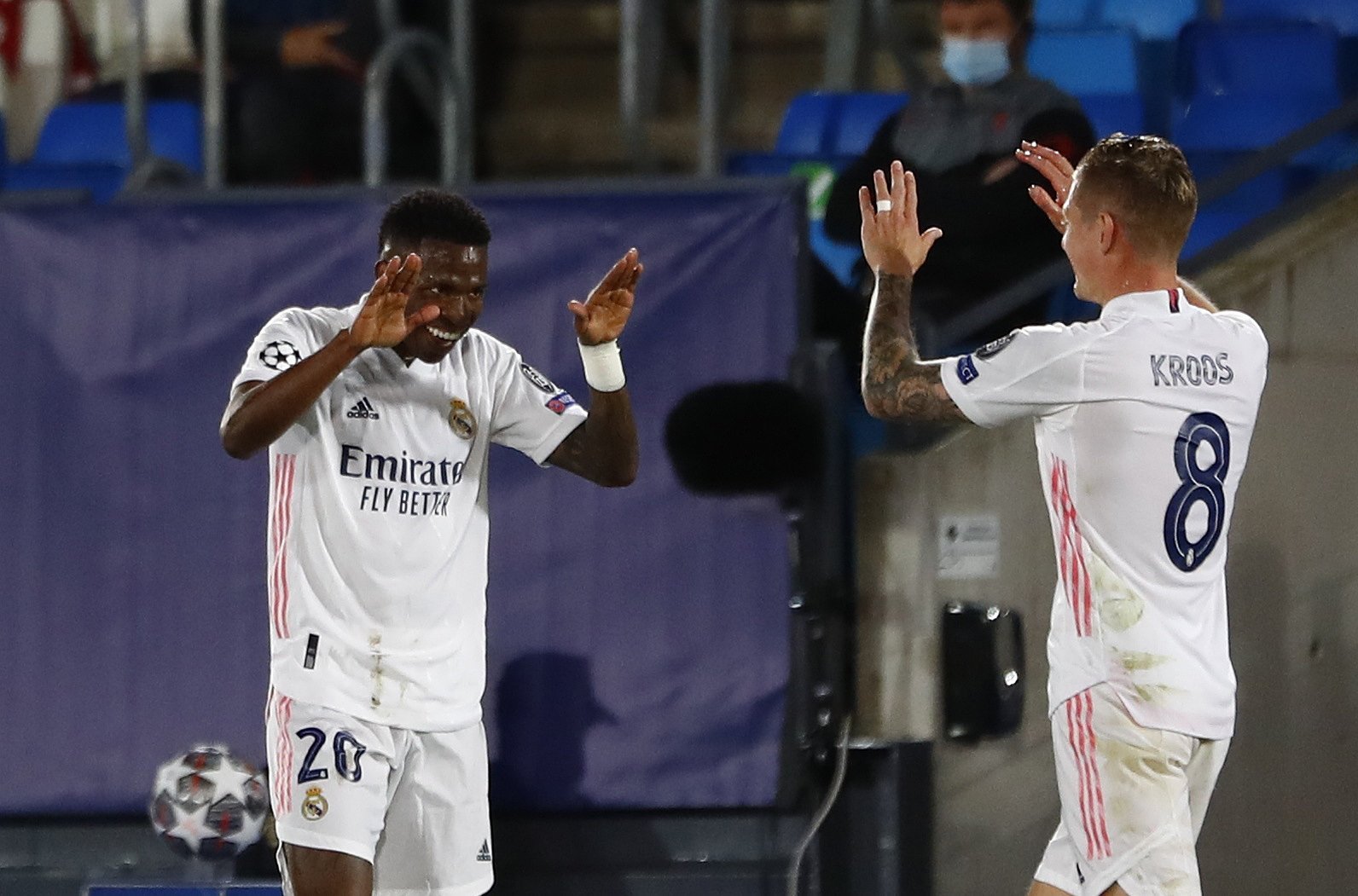image Real Madrid&#8217;s Vinicius at the double to rattle Liverpool