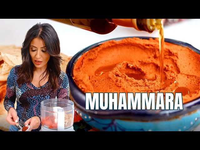 image Muhammara: Aleppo&#8217;s Roasted Red Pepper and Walnut Dip