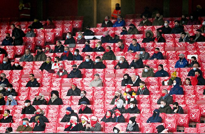 image Home fans only for final two Premier League matches