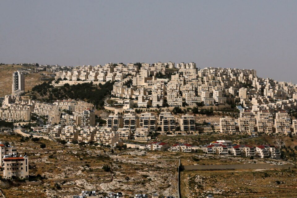 file photo: a view shows the israeli settlement of har homa in the israeli occupied west bank