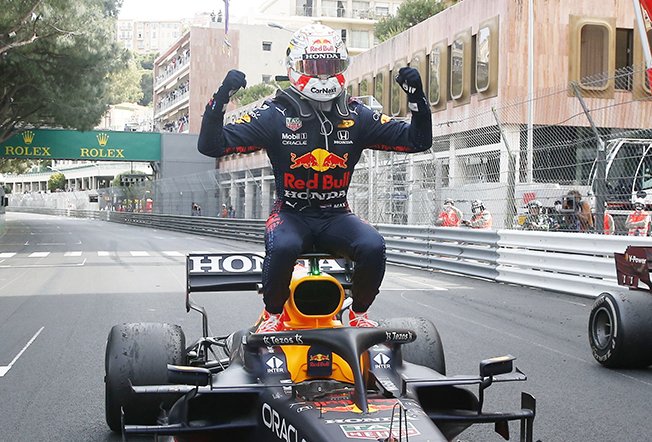 image Monaco winner Verstappen takes F1 lead from Hamilton