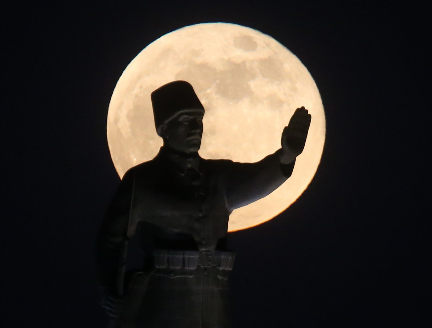 turkey ankara super moon