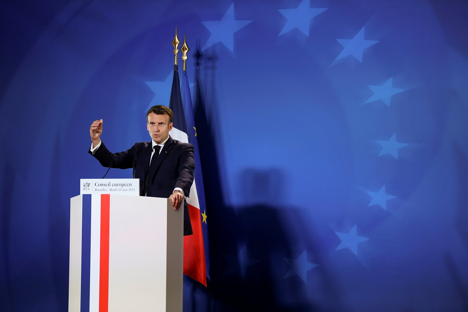 image Macron: Sanctions on Russia are not working