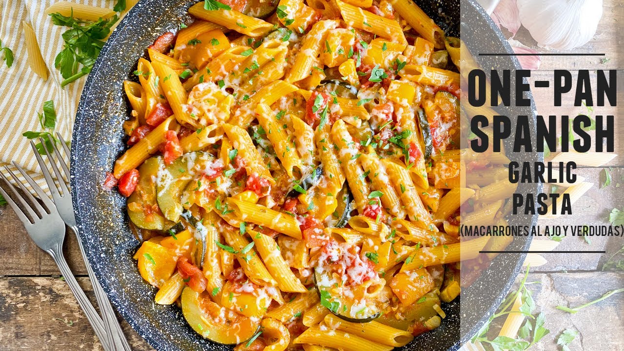 image Ready in 30 minutes: one-pan Spanish garlic pasta