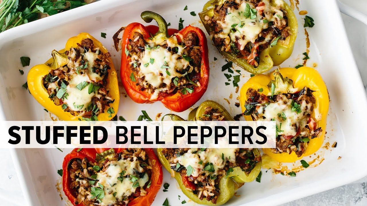 image Quick and Easy, Stuffed Bell Peppers