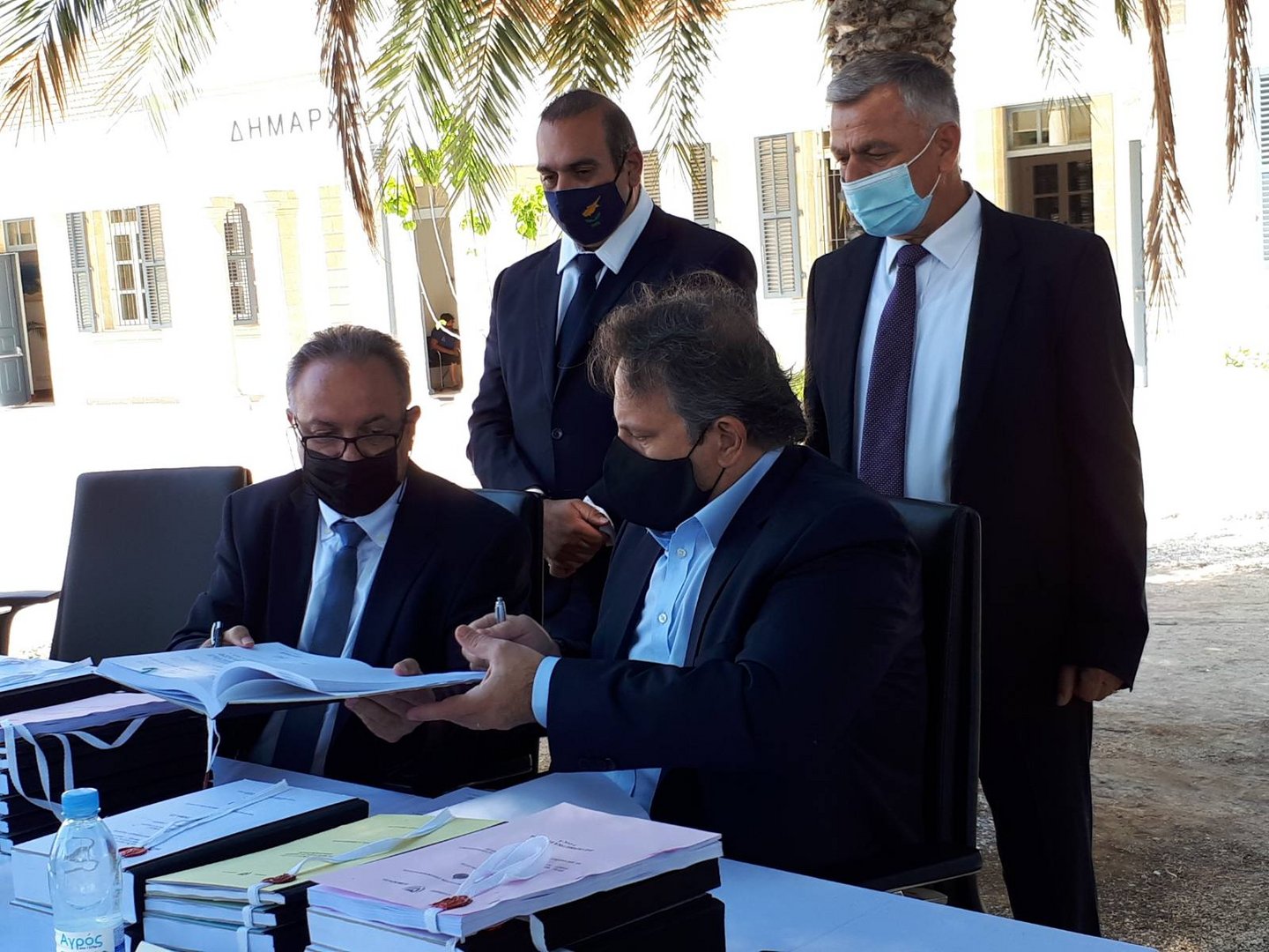 image €86.8m contract signed for section of new Paphos-Polis road