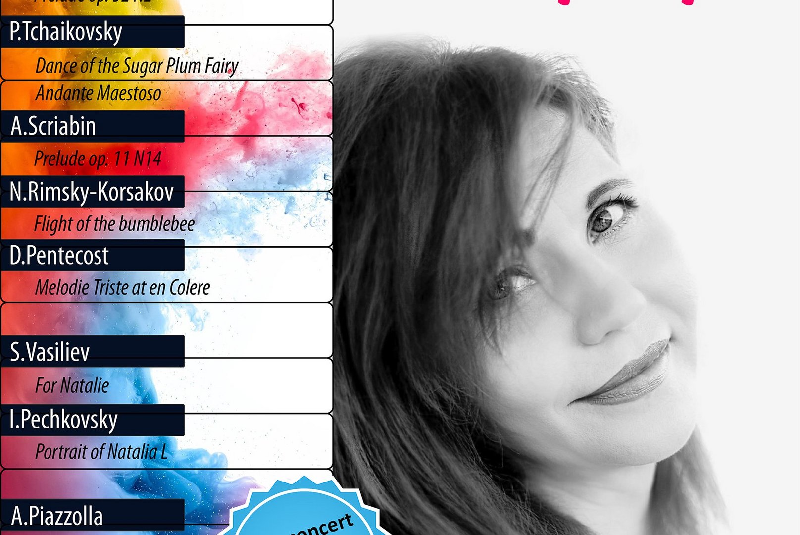 image A piano recital full of colours