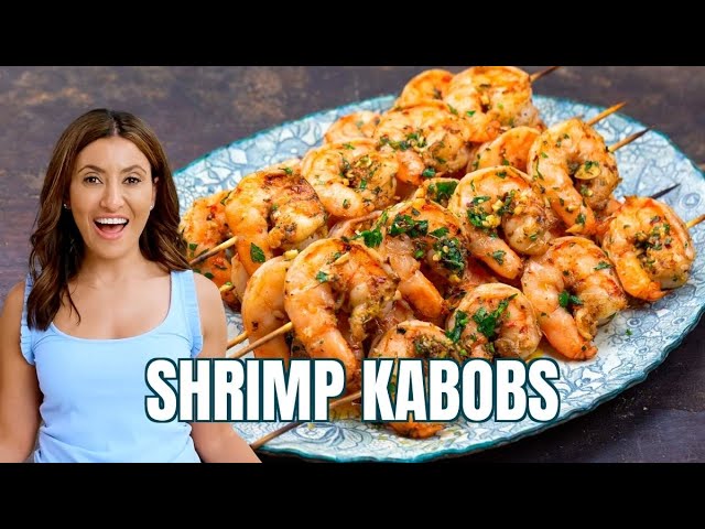 image Juicy Garlic-and-Herb Shrimp Kabobs for the Grill