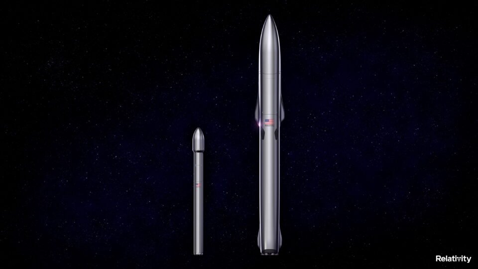 the terran 1 and terran r rockets being developed by long beach, california based relativity space