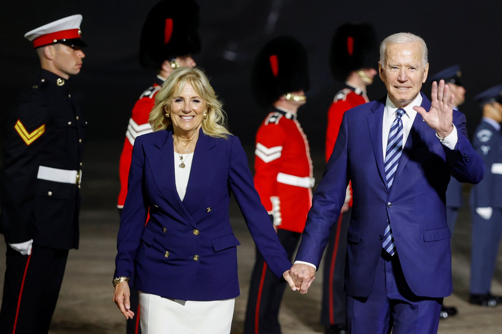 image Biden warns Russia it faces &#8216;robust&#8217; response for harmful actions as he begins European visit