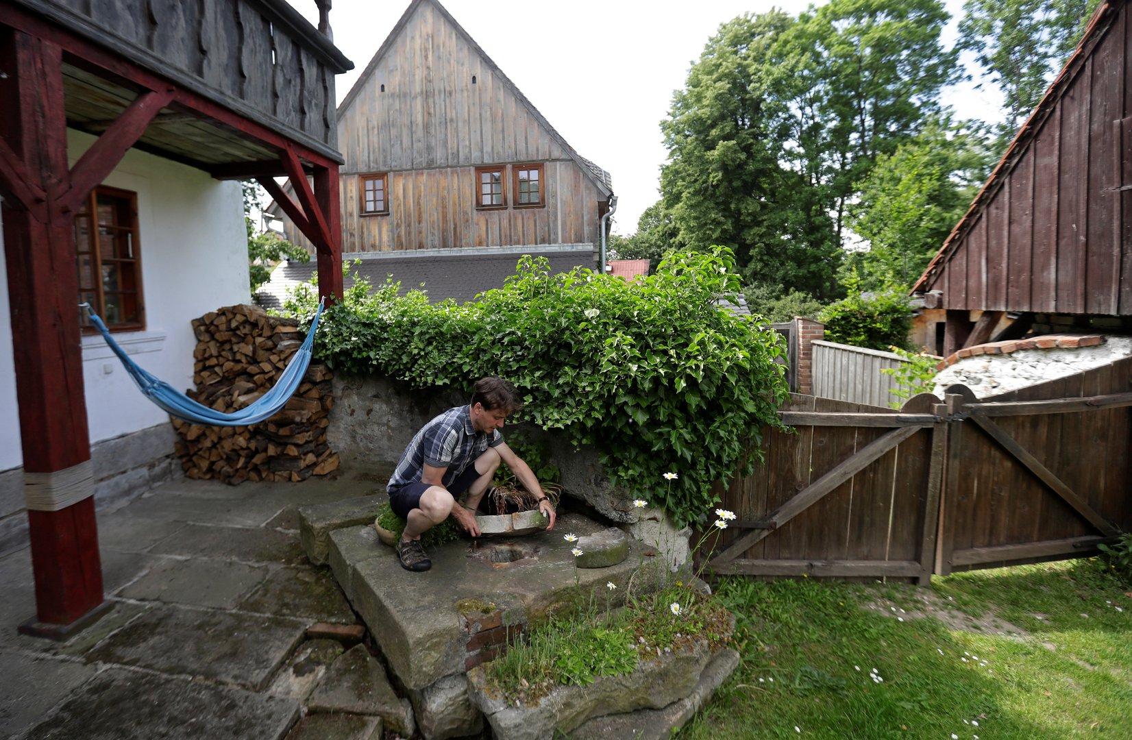 image Czechs living near disputed Polish coal mine lose patience and water