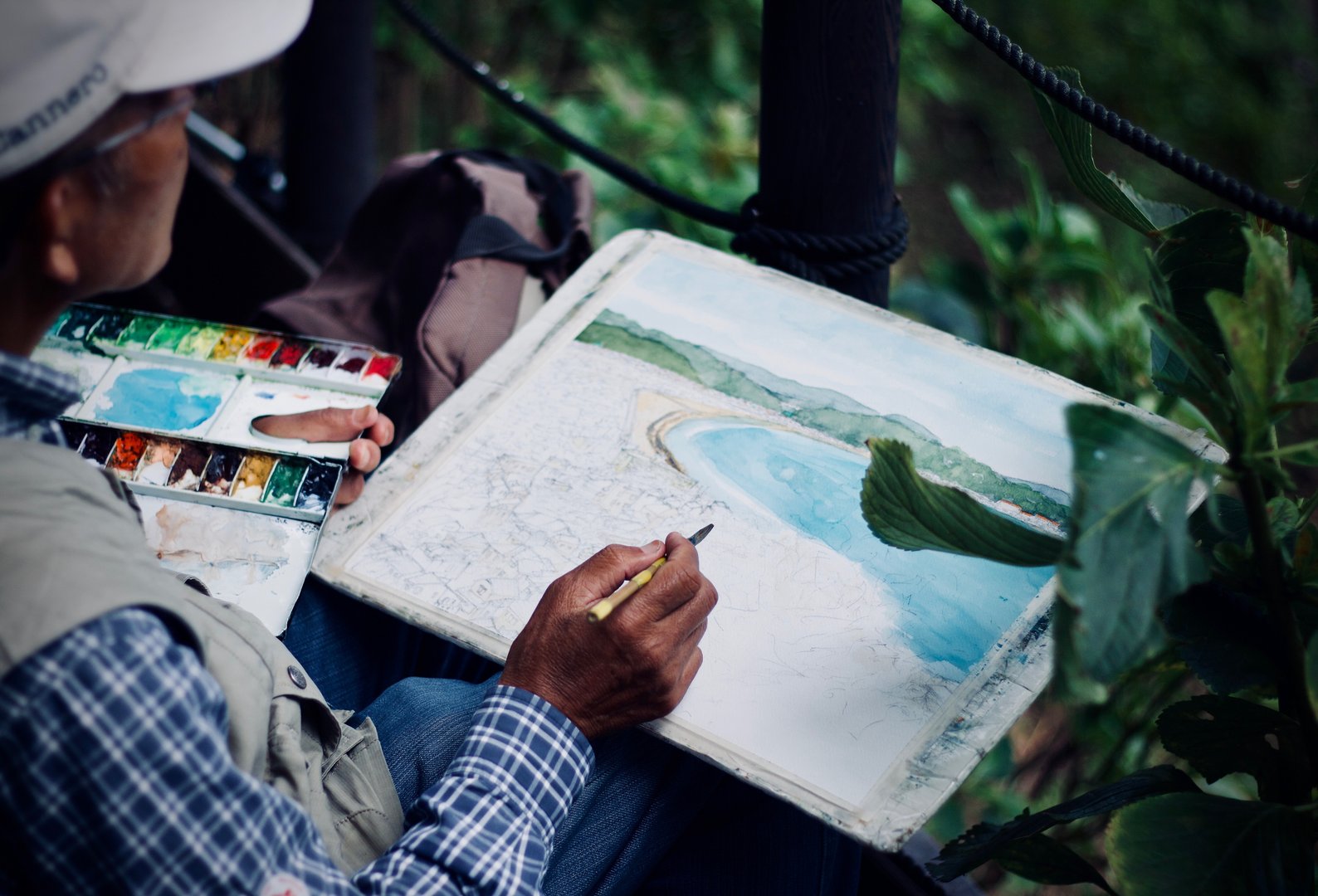 image Drawing in nature
