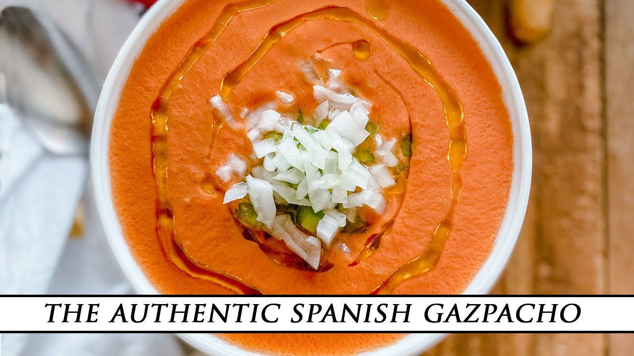 image Refreshing rustic Spanish Gazpacho