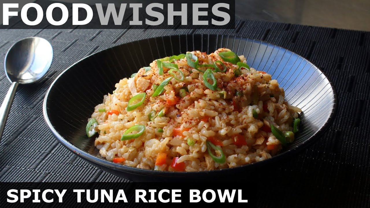 image Spicy tuna rice bowl