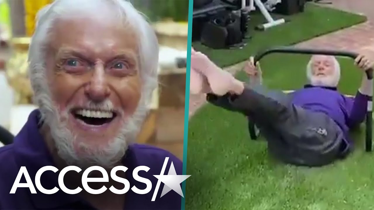 image Dick Van Dyke maintains impressive workout at 95