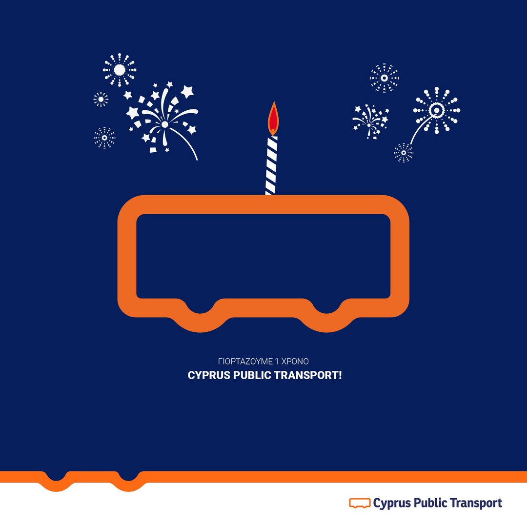 image Cyprus Public Transport celebrates one year of operations, one year of a new transportation era!