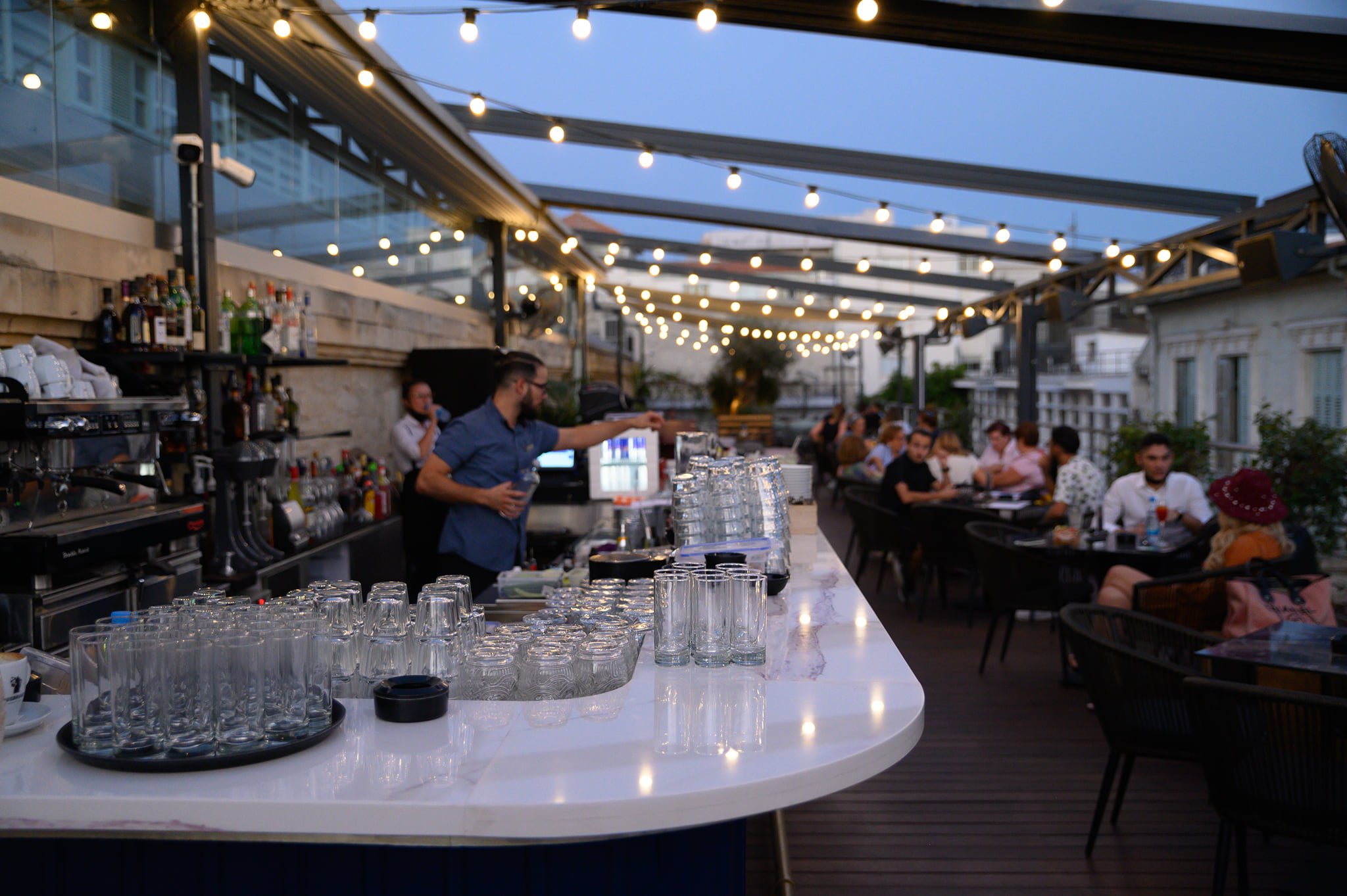 image Music and cocktails on the rooftop