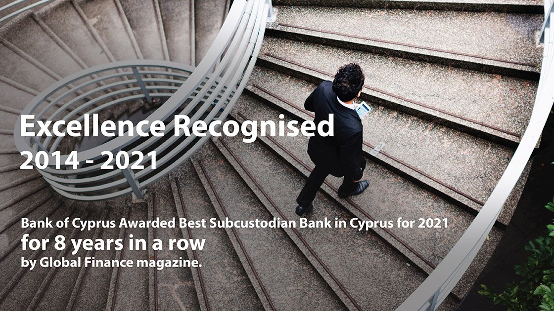 image Bank of Cyprus named Best sub-custodian Bank in Cyprus for 2021