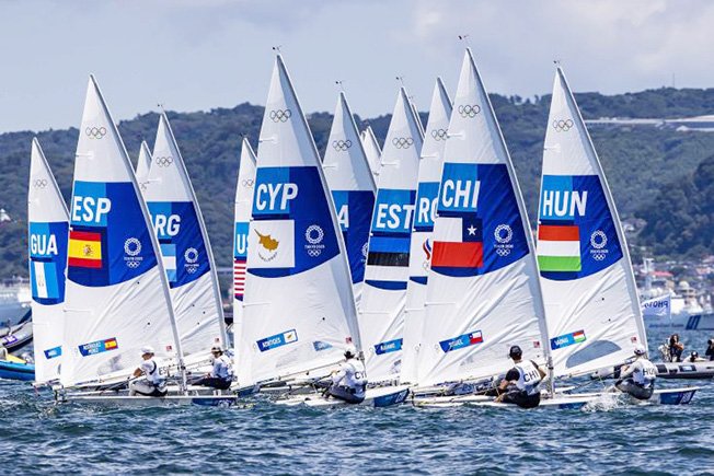 image Kontides fourth after first day of sailing action in Tokyo