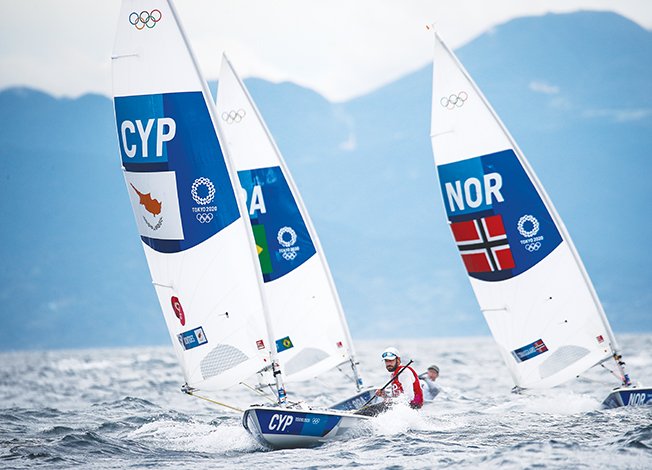 image Kontides on course for gold medal at Tokyo Olympics