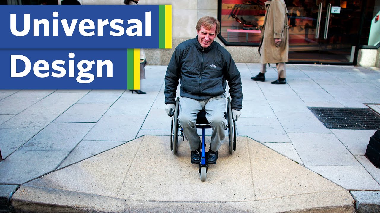 image Universal Design: creating accessible streets for the disabled