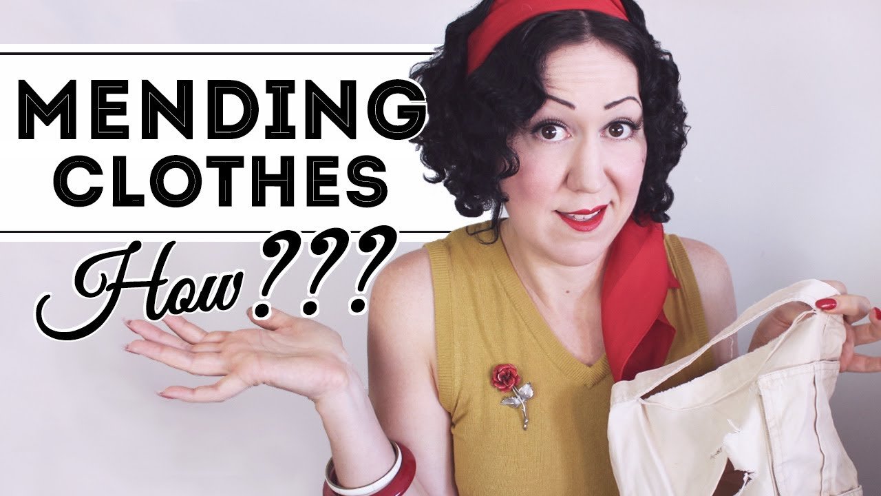 image Mending our clothes: to darn or to patch?