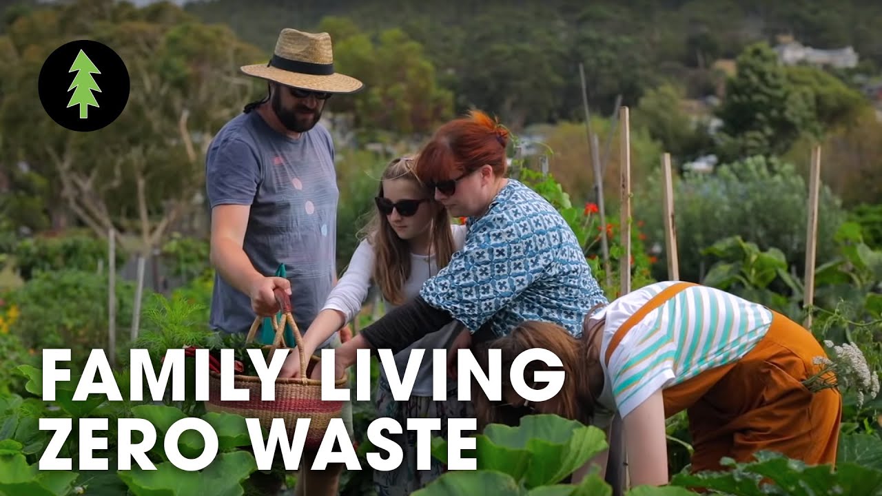 image How a family of five are pursuing a zero-waste lifestyle