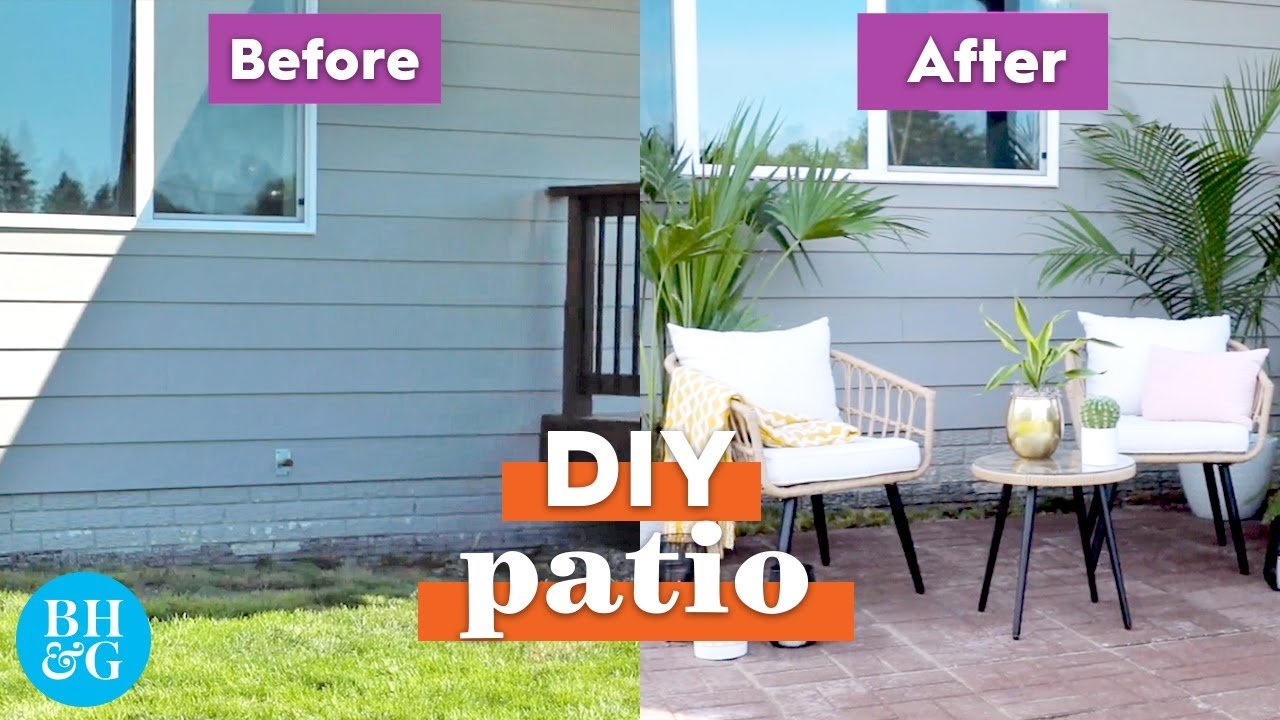 image How to build a compact DIY patio for your garden