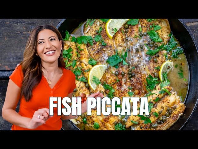 image Easy, pan-seared trout piccata
