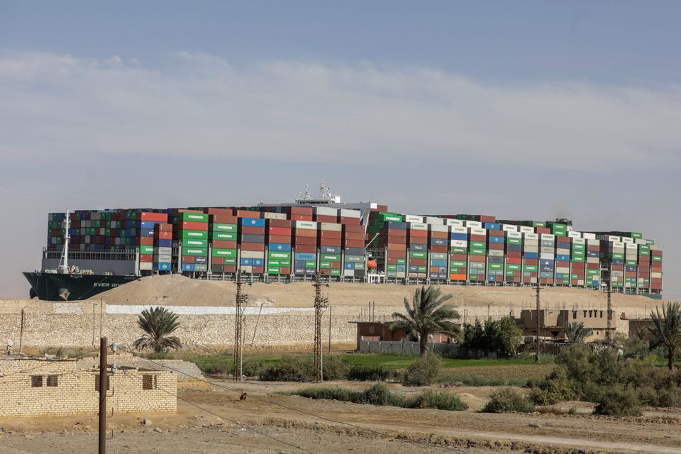 image Egypt&#8217;s Suez Canal annual revenue hits record $5.84 bln