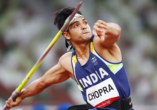 image Chopra wins historic javelin gold for India
