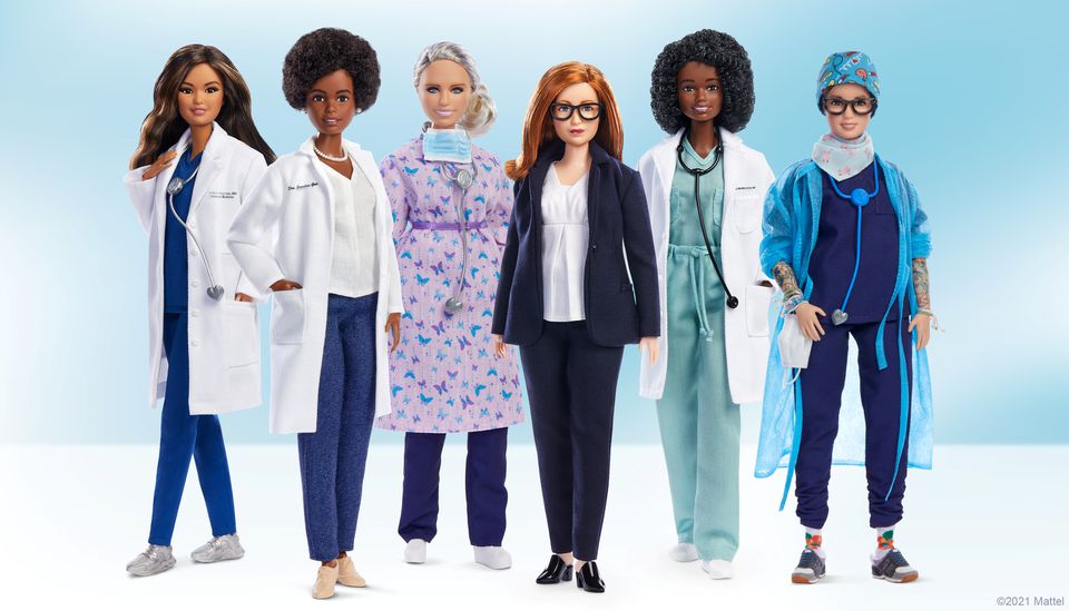image Toy maker Mattel makes vaccine developer Barbie doll
