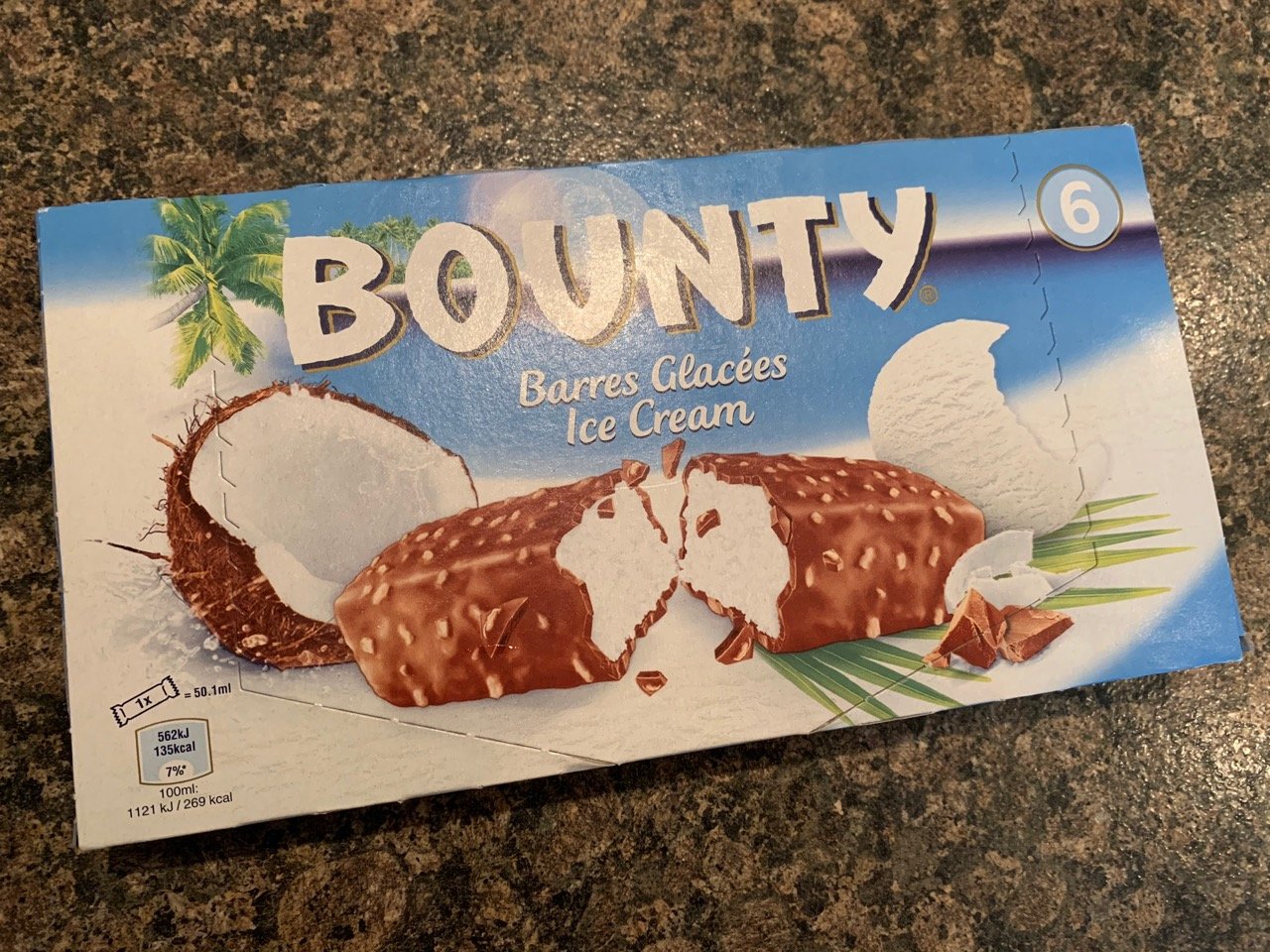 Bounty deals ice cream