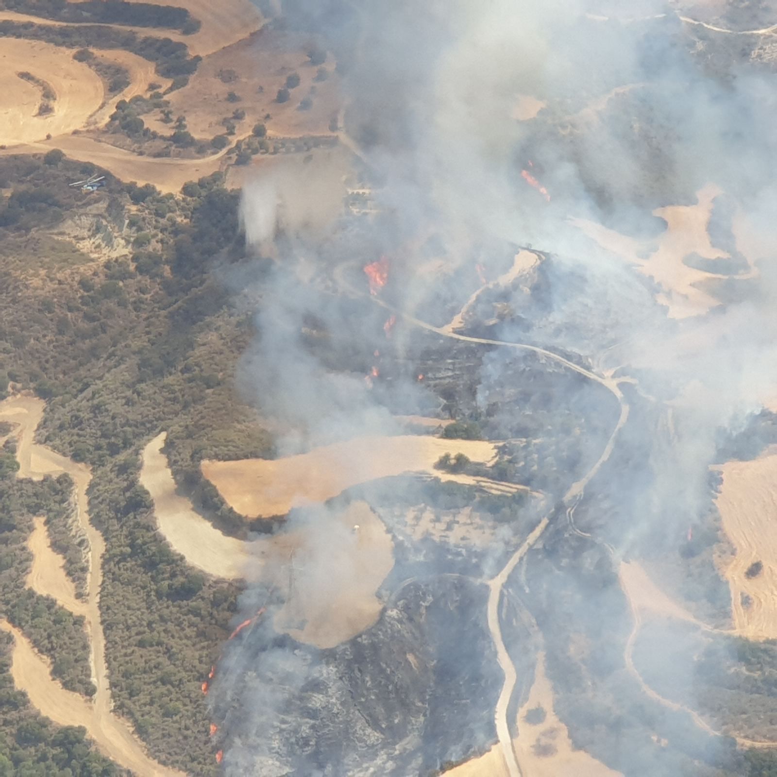 image Skoulli fire under control, 15 hectares burnt (Updated)