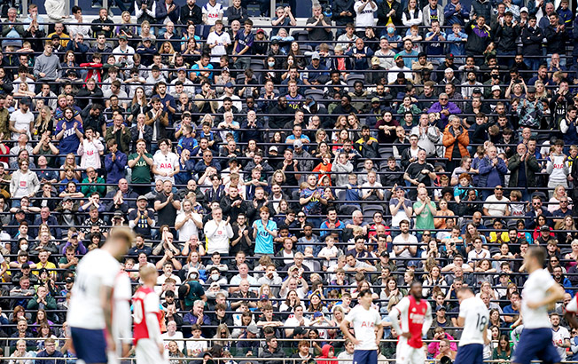 cover Clubs in England’s top two tiers invited to offer standing areas