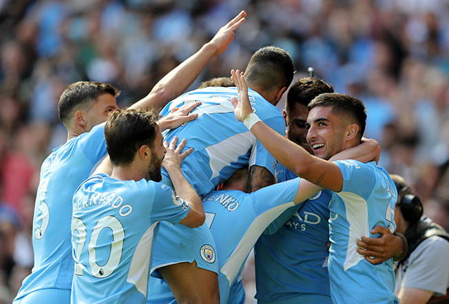 image Man City have most expensive squad in Europe with United second