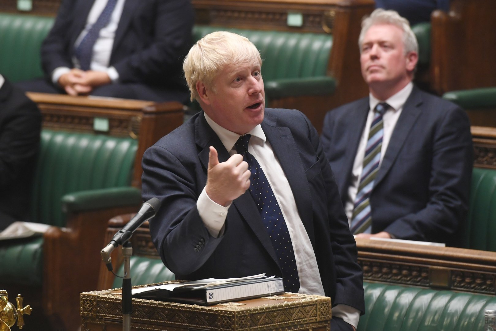 image PM Johnson to hike taxes to pay for social care