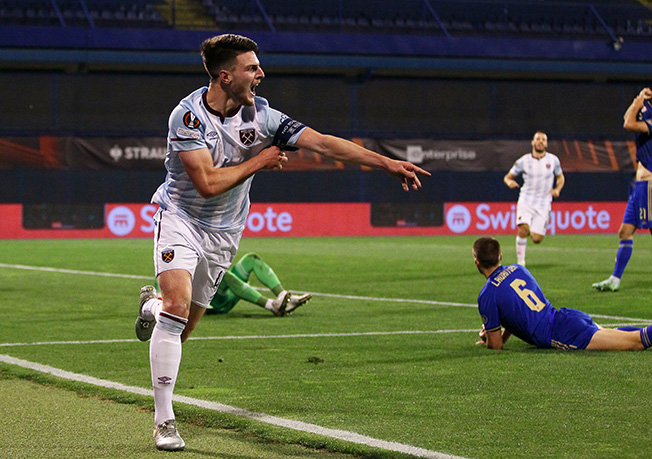 cover West Ham sink Dinamo as Betis edge Celtic in thriller