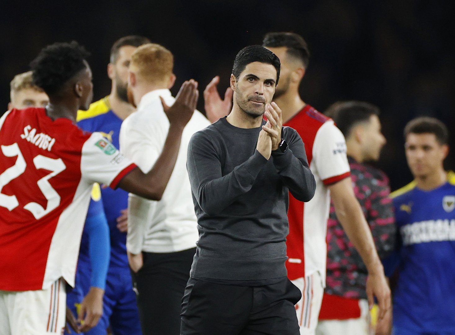 cover Arteta: Arsenal squad must realise there is more at stake against Spurs