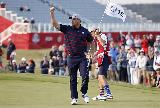 image United States overwhelm Europe to grab control of Ryder Cup