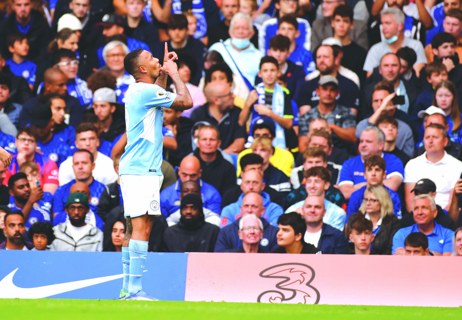 cover Jesus goal earns Man City win over Chelsea as Villa shock Man United