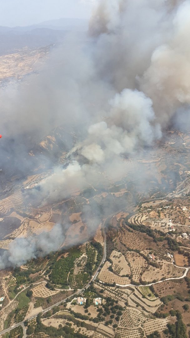 image Paphos fire under control, environmental damage &#8216;huge&#8217; (Update 6)