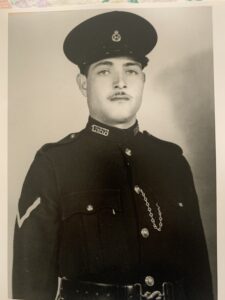 the author's father, who appears in teh final chapeter of the book