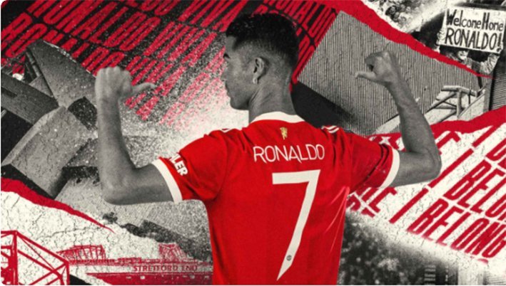 image Ronaldo to wear number seven again for Man United