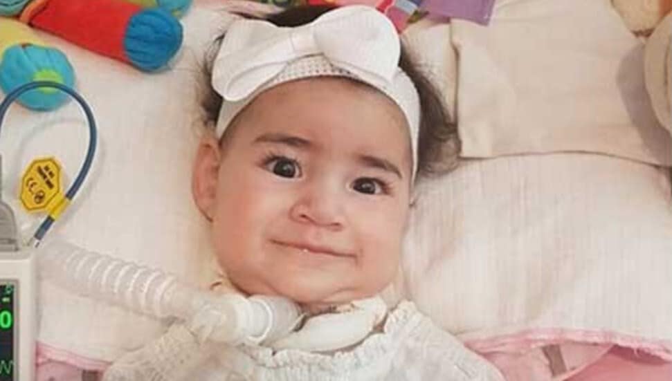 image Parents of little Asya eagerly awaiting daughter’s treatment