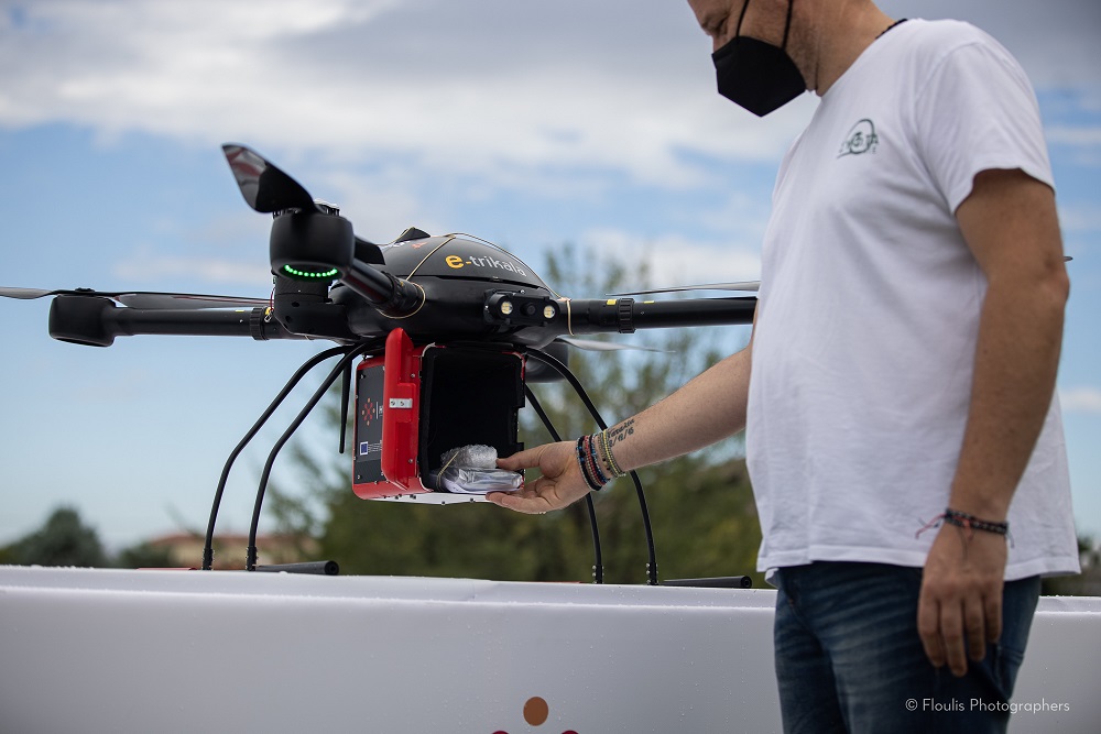 image Greece tests drone drug delivery for remote regions