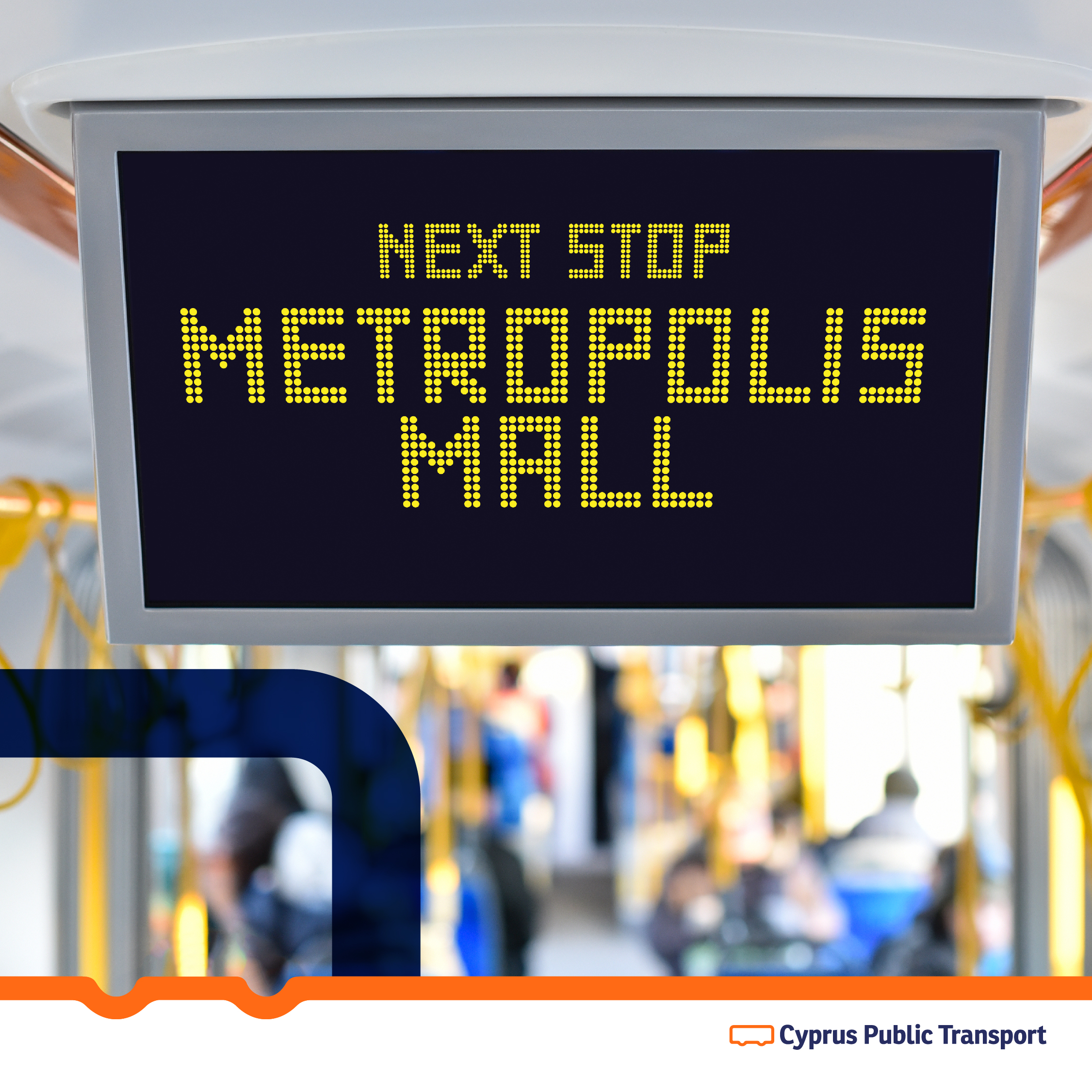 cover Metropolis Mall: Cyprus Public Transport connects the new shopping center with the city of Larnaca