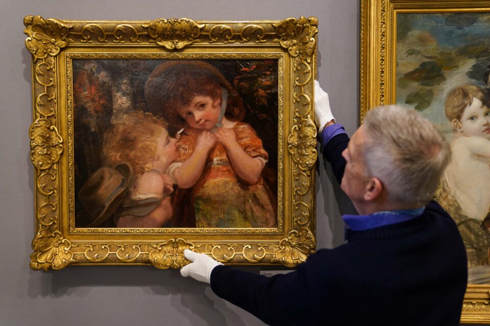 new painting by sir joshua reynolds discovered