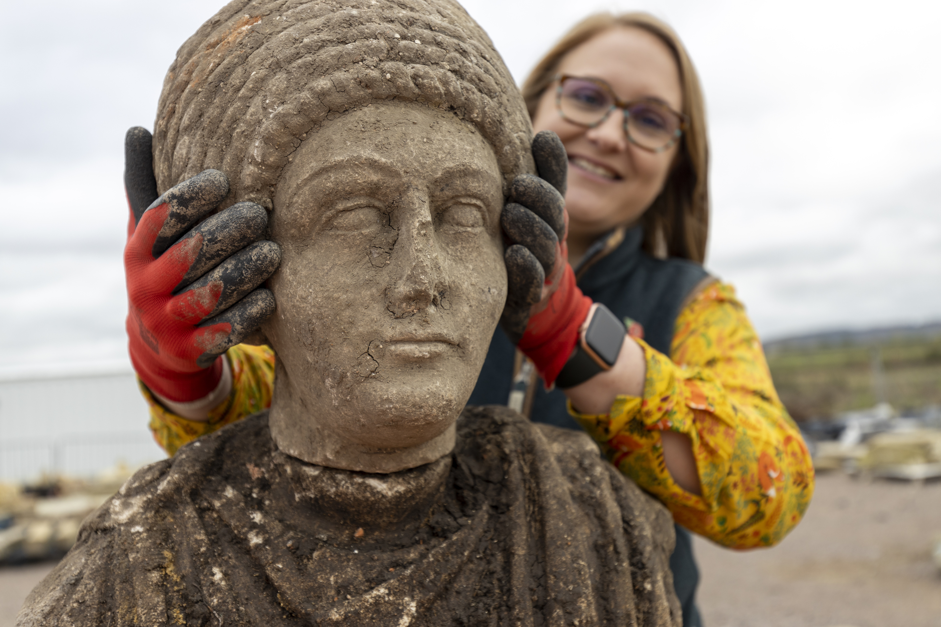 cover ‘Astounding’ discovery of Roman sculptures at abandoned Buckinghamshire church